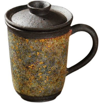 Taza de Té Cerámica Artesanal Estilo Japonés con Tapa - Image 11