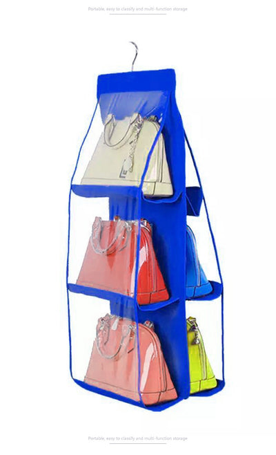 Bolsa de Almacenamiento Transparente Colgante de 6 Capas Doble Cara - Image 3