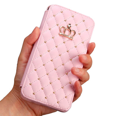 Funda de Cuero Crown Card para Samsung - Protección Premium con Cartera - Image 4