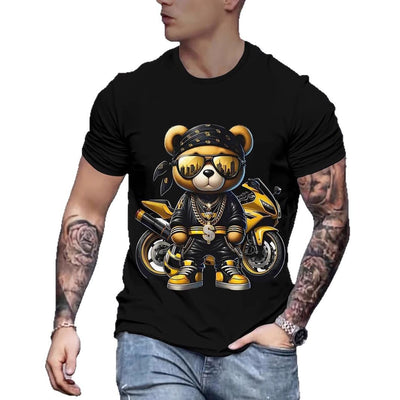 Playera Hombre Cuello Redondo Estampado Digital Manga Corta - Image 5