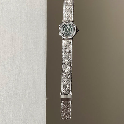 Reloj de Cuarzo Retro Lujo Minimalista con Cristales Brillantes - Image 7