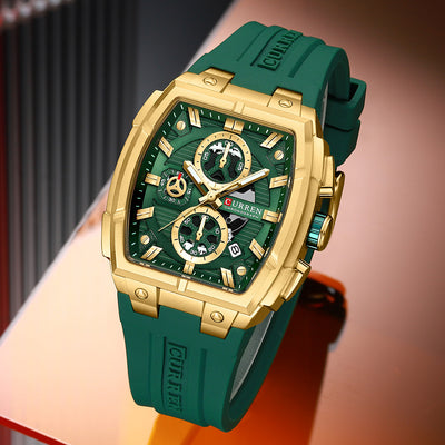 Reloj de Pulsera Hombre Impermeable con Calendario y Seis Agujas - Image 2