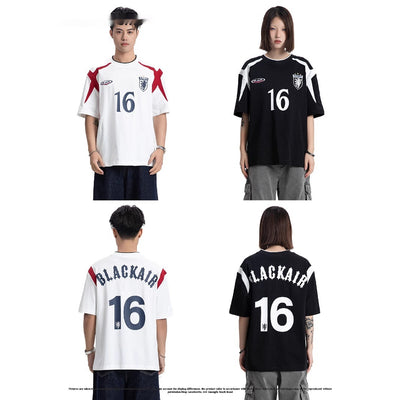 Uniforme de Fútbol Retro Diseño Urbano Manga Corta Premium - Image 4