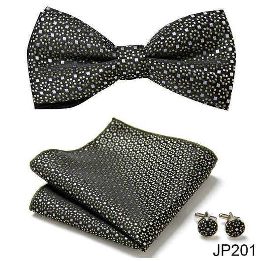 Traje Formal Elegante Coreano con Corbata de Moño - Image 41