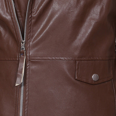 Abrigo de Cadenas y Solapas Grandes para Hombre - Otoño e Invierno - Image 3