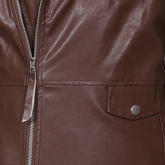 Abrigo de Cadenas y Solapas Grandes para Hombre - Otoño e Invierno - Image 3