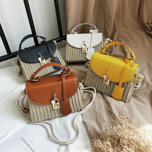 Bolso Bandolera Tejido Artesanal - Estilo Bohemio