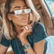 Lentes de Moda Urbana Personality Four-square