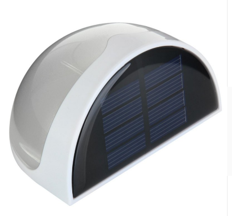 Lámpara Solar Semicircular para Pared - Luz LED con Sensor de Movimiento