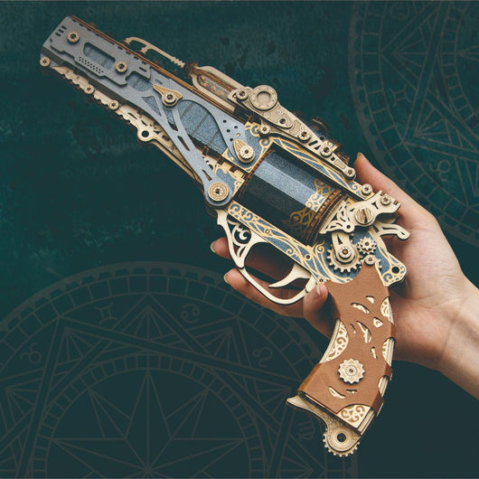 Pistola Descompresiva Mecánica de 5 Disparos para Niños y Adolescentes