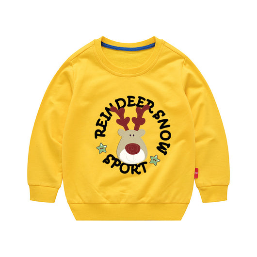 Sudadera Infantil Estilo Coreano Cuello Redondo para Niños - Image 12