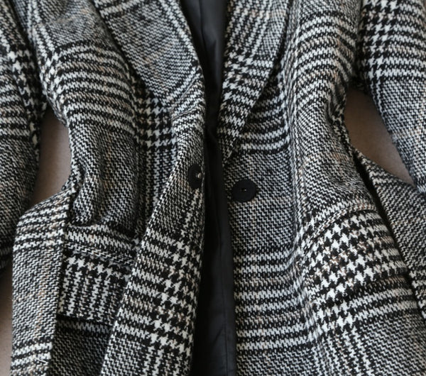 Falda Traje Cuadros Clásicos