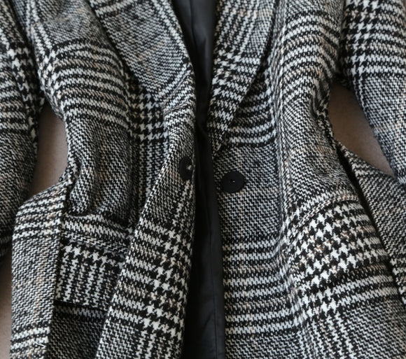 Falda Traje Cuadros Clásicos