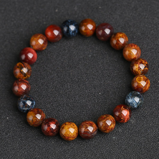 Pulsera de Cuentas Coloridas con Patrón Circular para Hombre y Mujer - Image 6