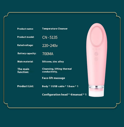 Limpiador Facial Poro Eléctrico Efecto Calor - Image 23