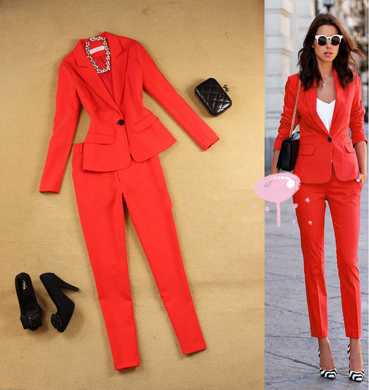 Traje Slim Azul Claro Británico + Set de 9 Pantalones - Image 10