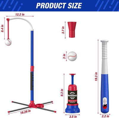 Máquina de Béisbol Automática Ajustable para Niños - Image 4