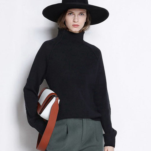 Suéter de Cuello Alto en Cashmere para Mujer - Image 4