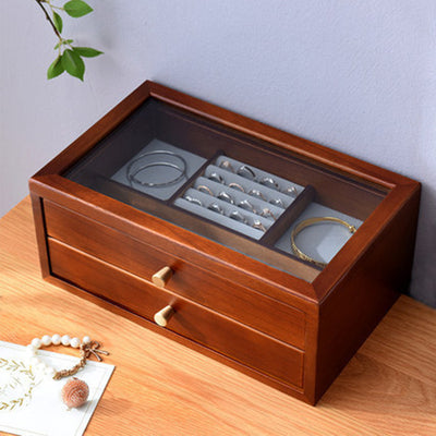 Caja Organizadora de Madera para Joyas y Maquillaje - Image 5
