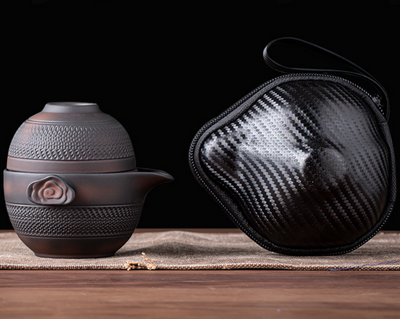 Juego de Té Portátil Kung Fu con Bolsa de Viaje - Image 4