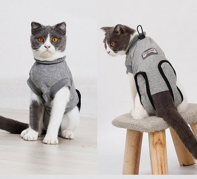 Traje de Recuperación Quirúrgica para Gatos - Protección Estéril Antiácaros - Image 3