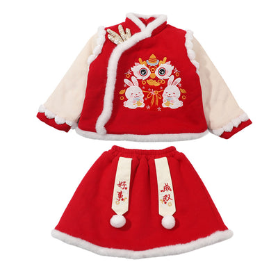 Traje Tradicional Dragón Chino para Bebé - Ropa de Año Nuevo Festiva - Image 5