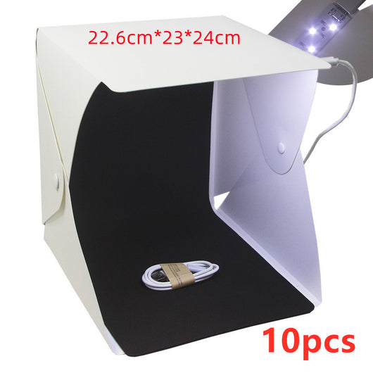 Caja de Luz LED Plegable 20cm para Fotografía Profesional - Image 14