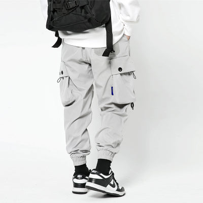 Pantalones Sueltos Hip-Hop con Bolsillos de Herramientas - Image 15