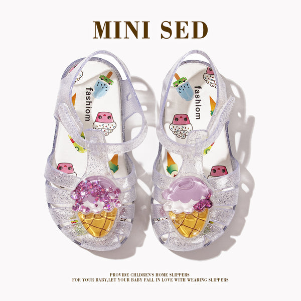 Sandalias Meli Crystal Estilo Romano con Suela Suave