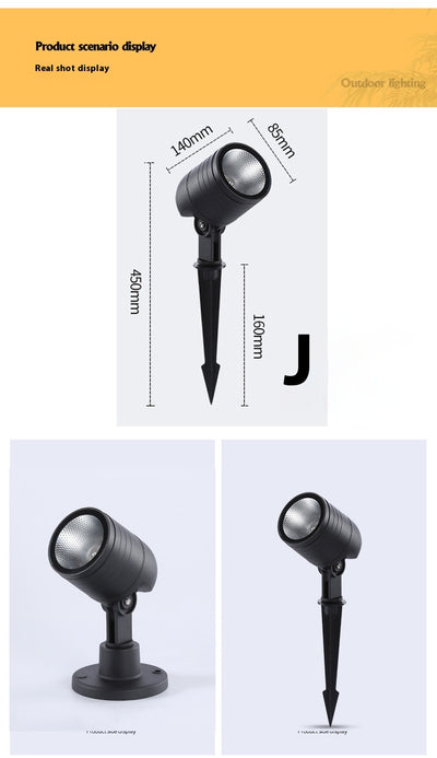 Reflector LED Empotrable para Paisajismo Exterior Resistente al Agua - Image 27