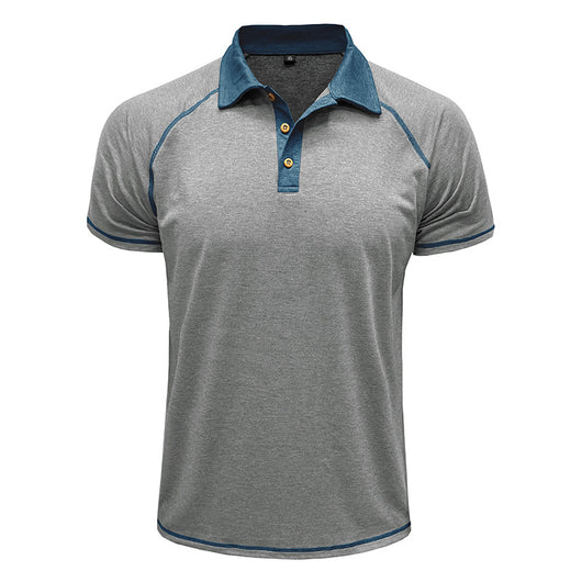 Polo Clásico de Manga Corta para Hombre - Camiseta Bottoming - Image 46