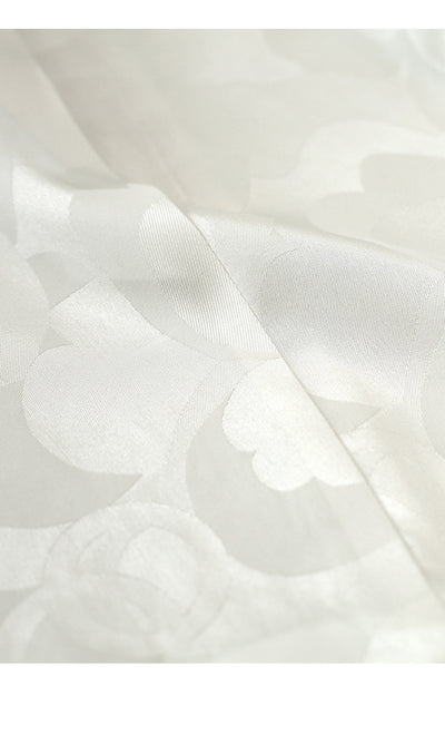 Abrigo Corto de Lana Gruesa Blanco Premium - Image 10
