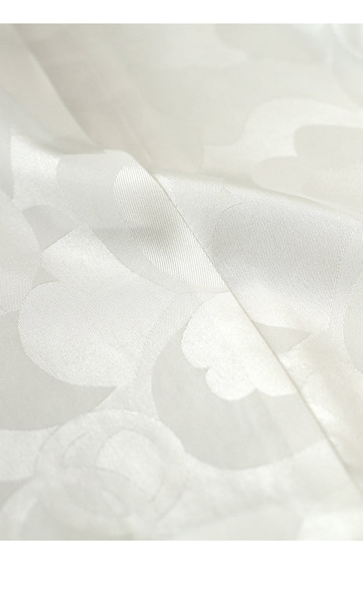 Abrigo Corto de Lana Gruesa Blanco Premium - Image 10