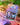 Rainbow Confetti Glitter Guillotine Earrings - Tekeno