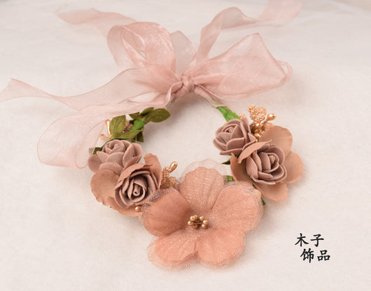 Corona de Mimbre Tejido Coreana - Diadema Hada Ethereal - Image 10