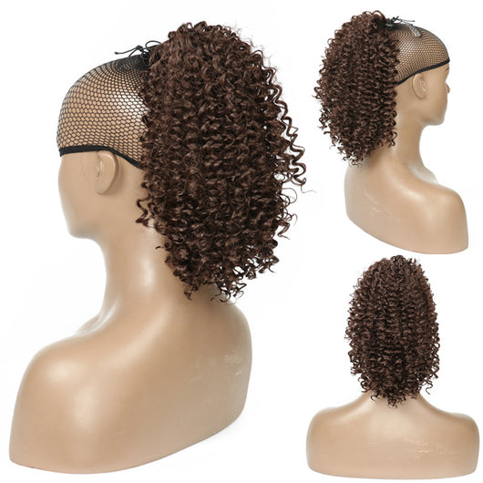 Extensión de Cabello Rizado Voluminoso - Fibra Sintética Premium - Image 10