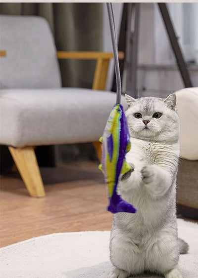 Juguete Interactivo para Gatos - Pez Simulado con Movimiento Realista - Image 13