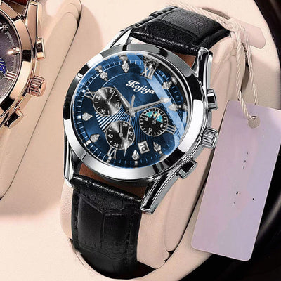 Reloj Automático para Hombre Acero Inoxidable Resistente al Agua Luminoso - Image 15
