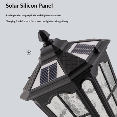Lámpara Solar para Pilares y Portones - Luz LED Exterior Impermeable - Image 3