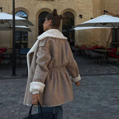 Abrigo Casual Maillard para Mujer - Image 7