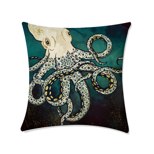 Fundas de Almohada para Sofá con Estampado Mundo Marino Profundo - Image 3