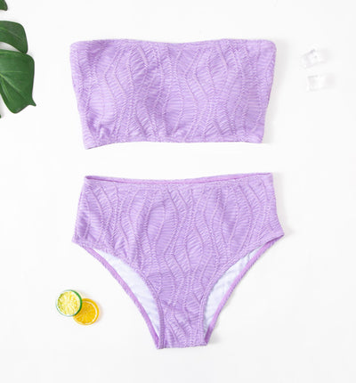 Bikini Talla Grande con Tubo y Cintura Alta - Diseño Realzador - Image 16