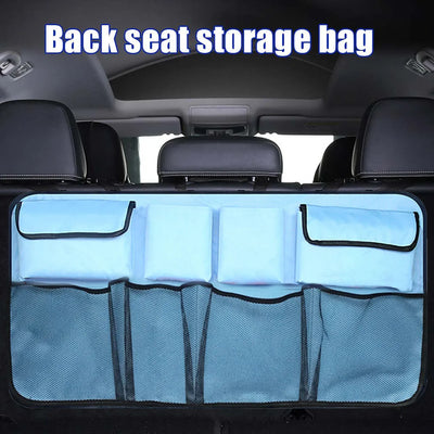 Organizador de Maletero con Bolsas Colgantes Oxford - Almacenamiento Automotriz - Image 14