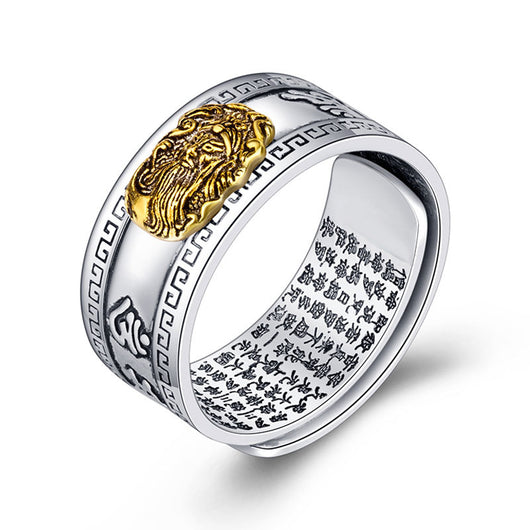Anillo Plata Tailandesa Pixiu Amuleto de Fortuna - Image 10