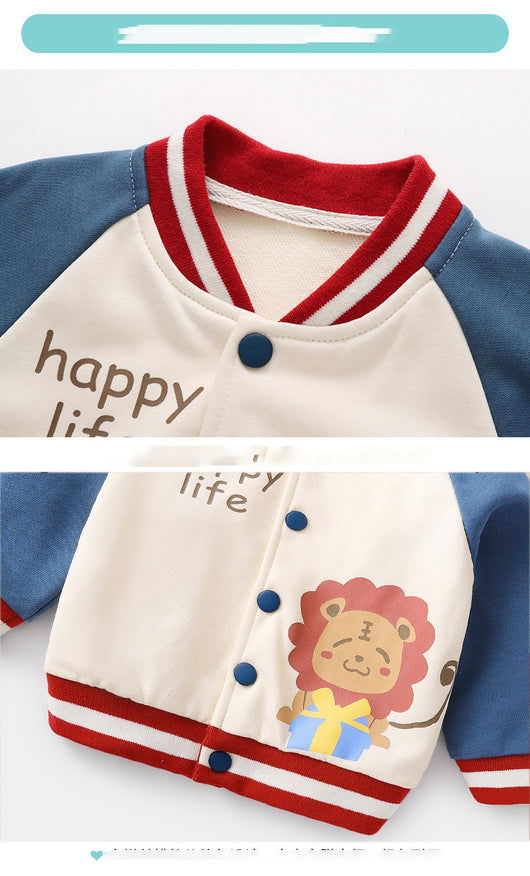 Chaqueta Infantil Primavera Otoño - Abrigo Versátil para Niños - Image 13