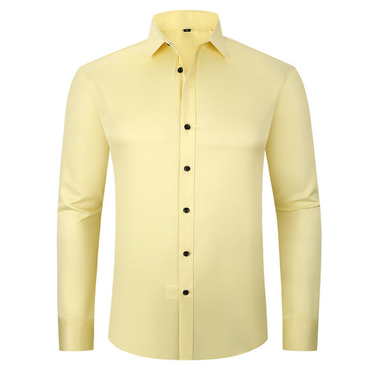 Camisa Ejecutiva Elástica Sin Planchado Antiarrugas Hombre - Image 21