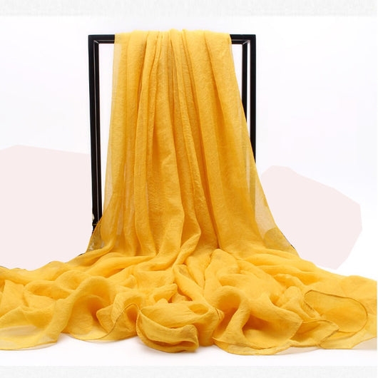 Pañuelo de Seda Simulada para el Sol - Chal Protector UV para Mujer - Image 8