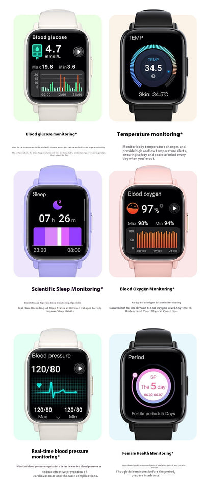 Reloj Inteligente Multifunción con Monitor de Salud Integral - Image 19