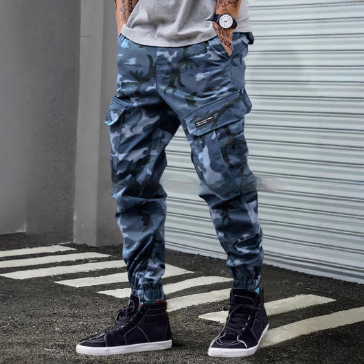 Pantalones Cargo Camuflaje con Múltiples Bolsillos - Image 6