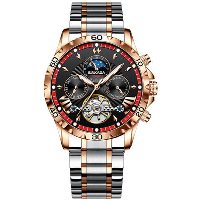 Reloj Mecánico Automático Resistente al Agua con Esfera Luminosa - Image 4